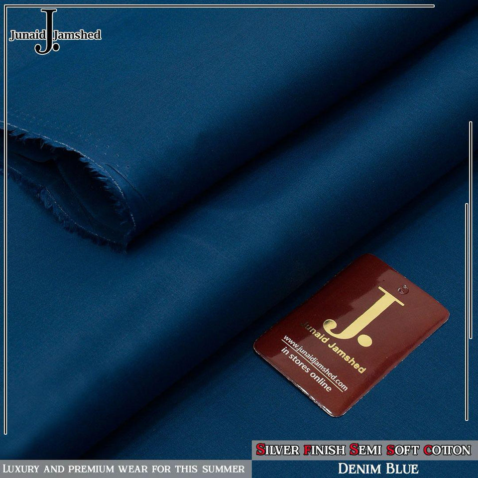 J• | Silver Finish semi soft cotton
